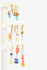 Belinda Gold Color Earring Set