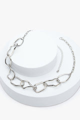 قلادة فضية روشيلا