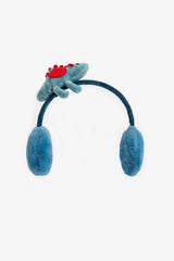 Navy Blue Boys Dino Headphones