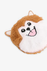 Colorful Dog-Shaped Soft-Textured Hand Warmer