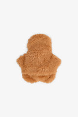 Light Brown Soft Textured Cookies Hand Warmer