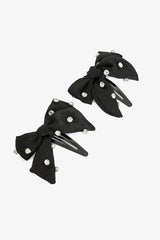 Bow Colored Hairpin Set