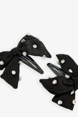 Bow Colored Hairpin Set