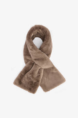 Khaki Marlyn Soft Texture Scarf