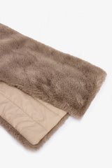 Khaki Marlyn Soft Texture Scarf