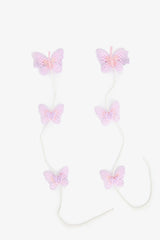 Girls Butterfly Lilac Hairclip