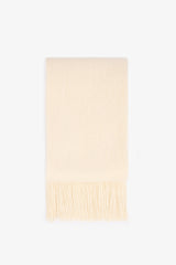 Ecru Warmy Soft Texture Scarf