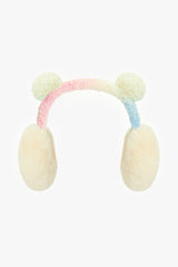 سماعات بنات باللون الوردي والأزرق