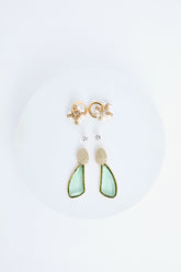 Longoria Gold Color Earring Set