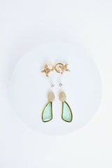 Longoria Gold Color Earring Set