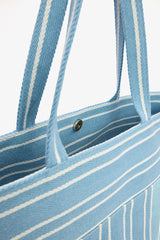 Big Stripe Blue Bag