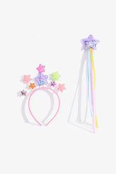 Girl Star Colorful Crown
