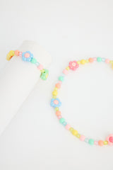 Girl Daisy Colorful Necklace
