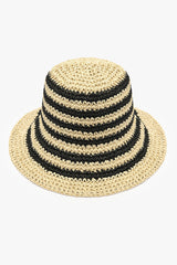 Stripe Multi Color Beach Hat