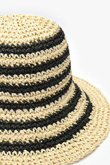 Stripe Multi Color Beach Hat