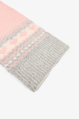 Colorful Girl Isabella Glittery Striped Scarf