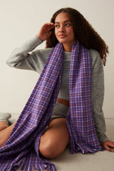 Aren Checkered Scarf