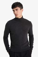 Slim Fit Slim Cut Turtleneck Basic Plain Knitwear Sweater