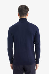 Slim Fit Slim Cut Turtleneck Basic Plain Knitwear Sweater