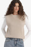 Oversize Wide Fit Crew Neck Knit Sweater