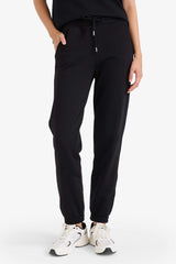 Basic Plain Pocketed Normal Waist Thick Jogger Sweatpants