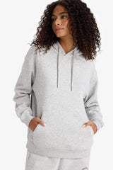 Regular fit hooded sweatshirt in a heavyweight fabric