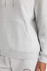 Regular fit hooded sweatshirt in a heavyweight fabric