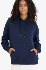 Regular fit hooded sweatshirt in a heavyweight fabric