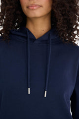 Regular fit hooded sweatshirt in a heavyweight fabric