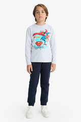 Boys Elastic Waist and Leg School Tracksuit Bottoms