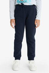 Boys Elastic Waist and Leg School Tracksuit Bottoms