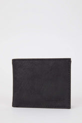 Men's Faux Leather Horizontal Wallet