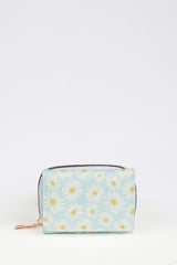 Women's Daisy Patterned Faux Leather Wallet