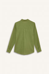 Regular Fit Basic Flat Pocket Shirt