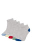 Boys 5-Pack Cotton Ankle Socks