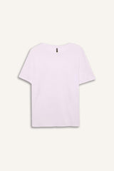 Regular Fit Cycling Collar Basic Flat Combed Short Sleeve T-shirt