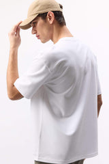 Oversize Fit Crew Neck Basic Heavy Fabric T-Shirt