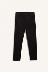 Boys 23 April Children's Day Flat Leg Gabardine Pants