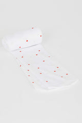 Daughter 23 April Children's Day Heart Pattern Banana Pantyhose