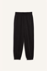 Cool Jogger Sweatpants with Printed Elastic Waist and Pockets
