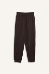Cool Jogger Sweatpants with Printed Elastic Waist and Pockets
