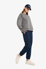 Cool Jogger Sweatpants with Printed Elastic Waist and Pockets
