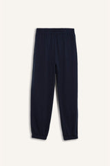 Cool Jogger Sweatpants with Printed Elastic Waist and Pockets