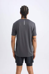DeFactoFit Slim Fit Short Sleeve Sports T-Shirt