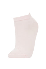 Girls 5-Pack Cotton Ankle Socks