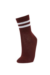 5 Pcs Cotton Long Socks