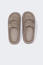 Man Thick Sole Double Band Eva Slippers