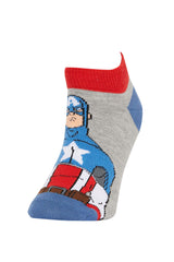Boys Marvel Avengers 3-Pack Cotton Ankle Socks