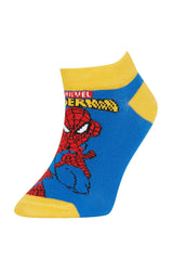 Boys Marvel Spiderman 3-Pack Cotton Ankle Socks