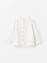 Long Sleeve Basic Baby Boy Shirt